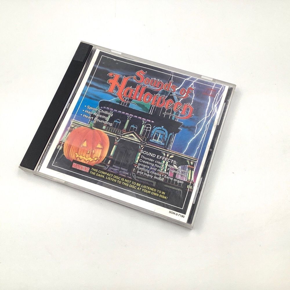 Sounds Of Halloween Cd Music Scary Spine Chilling Sound Effects Haunting
